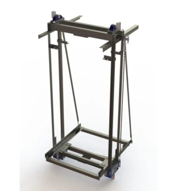 یوک یا قاب کابین (Car Sling/Frame)