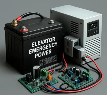 برق اضطراری آسانسور
