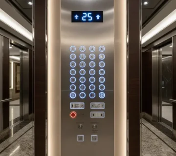 آشنایی کامل با دکمه‌های آسانسور