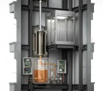 آسانسور هیدرولیکی جک از بغل