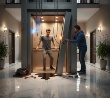 اسانسور خراب