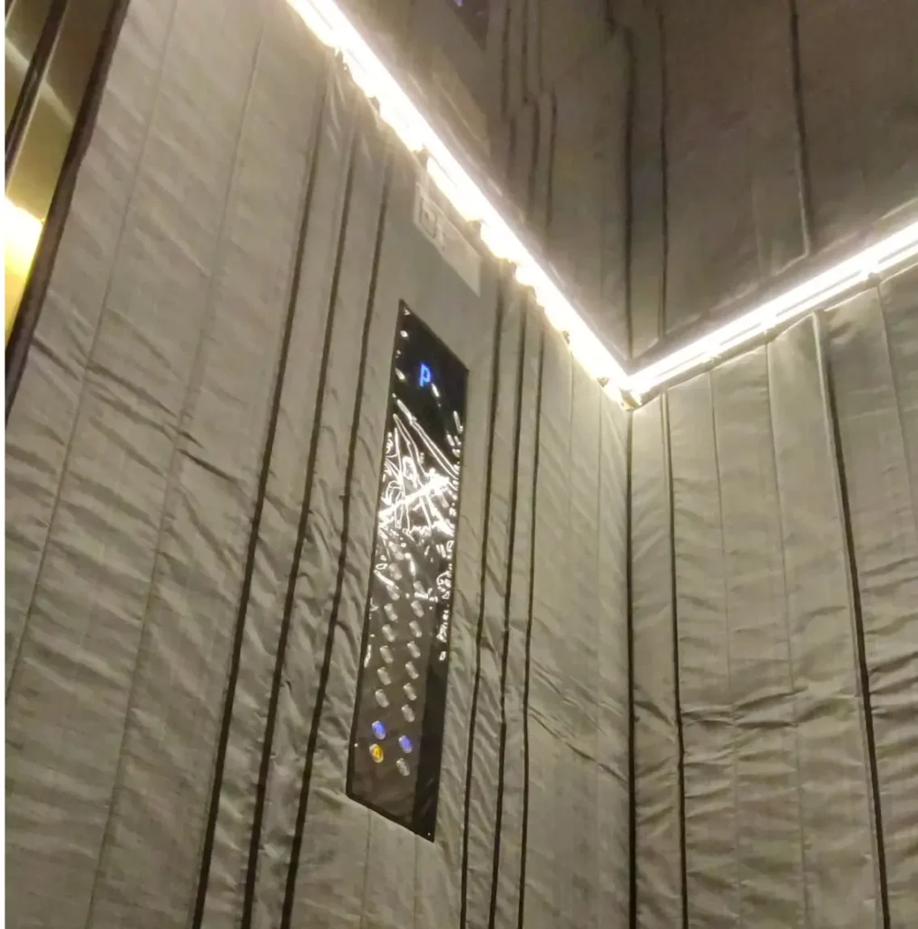 کاور آسانسور تایلی یا دیوارپوش